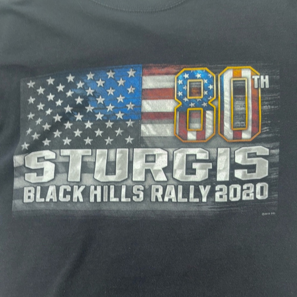 Sturgis Black Hills Rally 80th 2020 Graphic Tee 🏍️